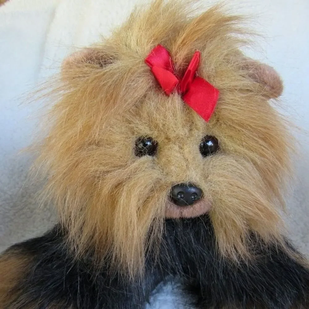 Ty Classics Yappy Yorkie Yorkshire Terrier Puppy Dog Stuffed Animal Plush 90s